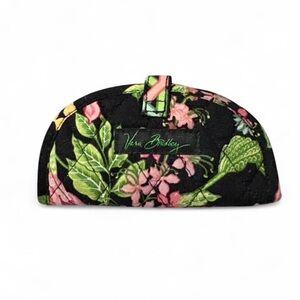 Vera Bradley Black Floral Small Wallet